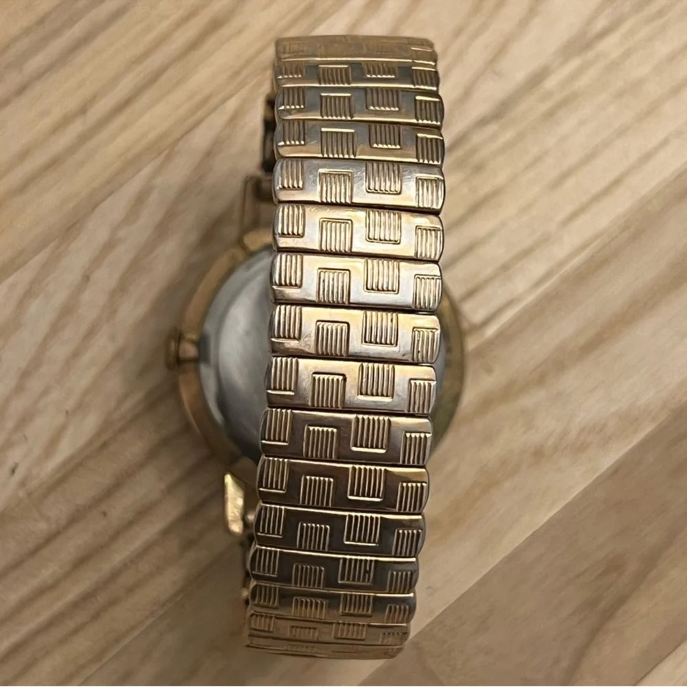 Ramona 17 Rubis Men's Watch RARE Vintage Mechanical Gold Filled Stretch Bracelet